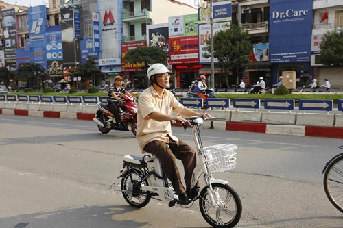 Chọn xe đạp điện có khung xe chắc chắn Chọn xe đạp điện có khung xe chắc chắn